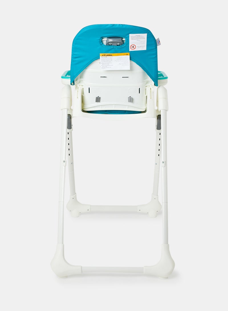 Bebi - Ultra Compact Baby Feeding High Chair Lightweight And Foldable With Multiple Recline Modes Suitable For Babies For 6 Months To 3 Years Green - Image 1