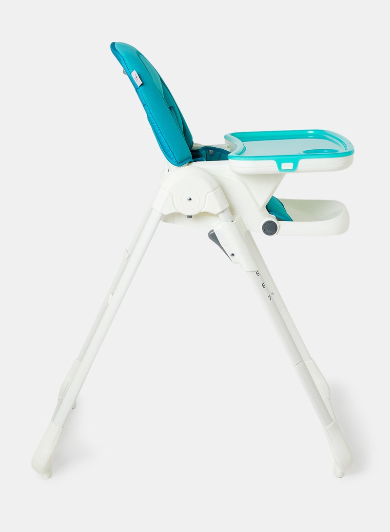 Bebi - Ultra Compact Baby Feeding High Chair Lightweight And Foldable With Multiple Recline Modes Suitable For Babies For 6 Months To 3 Years Green - Image 1