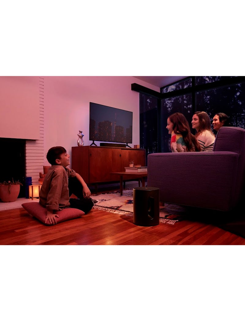 Sonos - Sub Mini SUBM1UK1BLK Black - Image 1