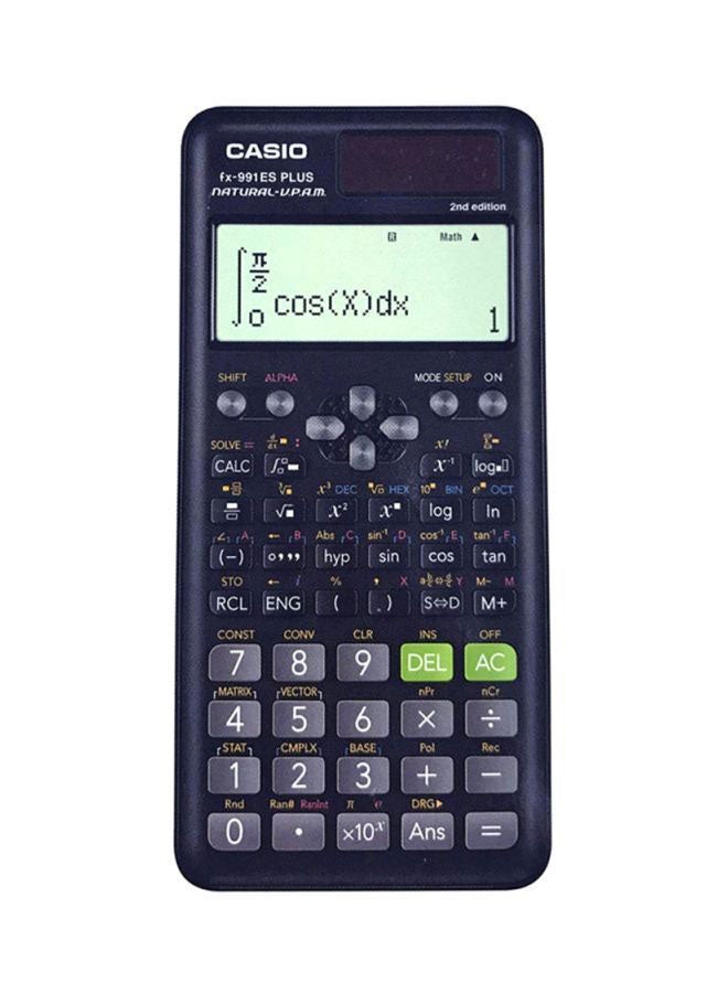 CASIO FX-991ESPLUS-2 2nd Edition Function Scientific Calculator -  Black Multicolour 