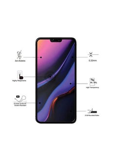 Muzz Tempered Glass Screen Protector For Apple iPhone 11 Clear/Black  - Image 3