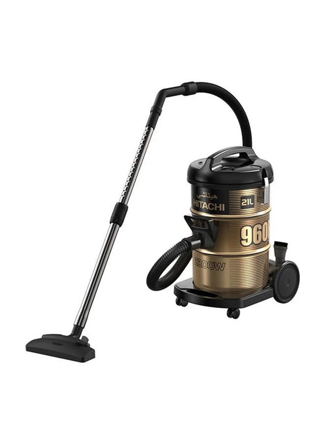 هيتاشي مكنسة كهربائية 21 L 2200 W CV-960F SS220 BK أسود/ذهبي  - Image 1