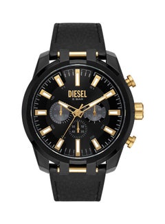 DIESEL Men's Leather Chronograph Wrist Watch DZ4610  - Image 1