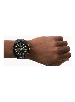DIESEL Men's Leather Chronograph Wrist Watch DZ4610  - Image 4