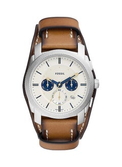 FOSSIL Men's Leather Chronograph Wrist Watch FS5922  - Image 1