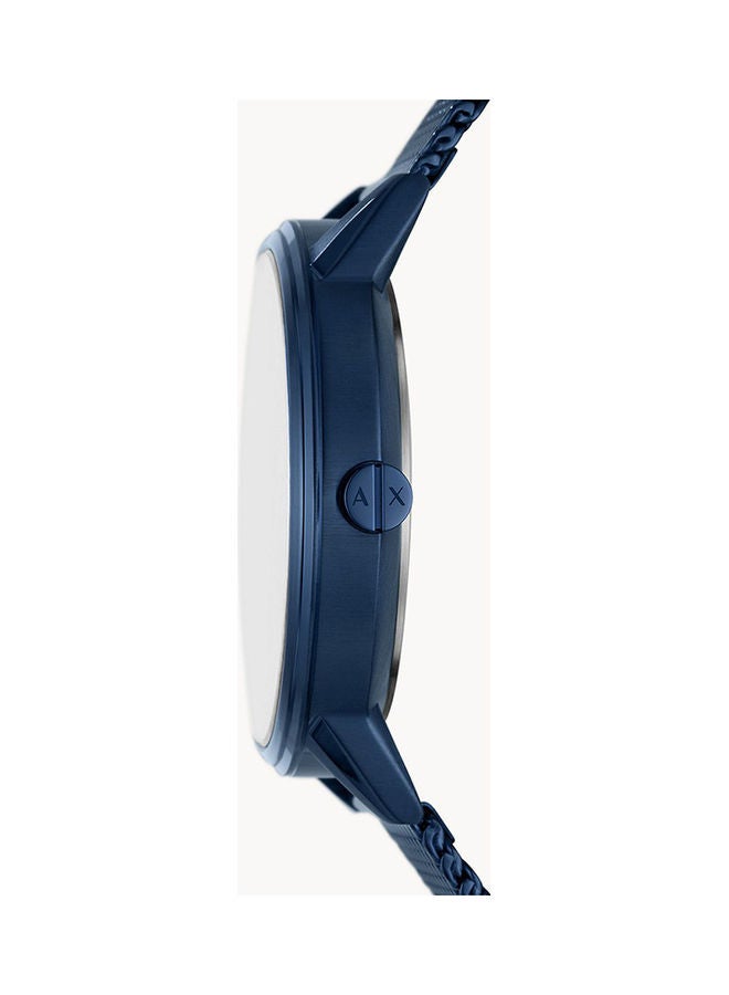 ارماني اكسشينج ساعة يد بعقارب وسوار من الاستانلس ستيل طراز AX2751 للرجال - Image 3