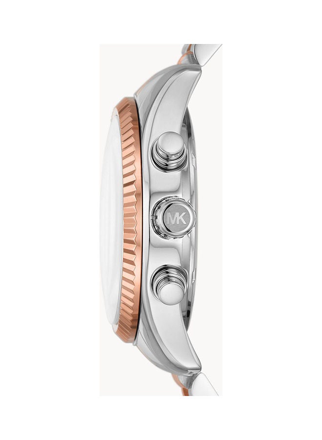 مايكل كورس ساعة يد كرونوغراف من الفولاذ المقاوم للصدأ MK7219B  - Image 3
