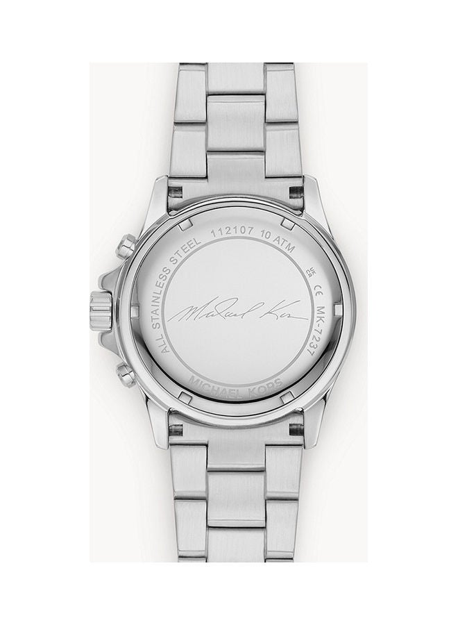Michael Kors Women's Stainless Steel Chronograph Wrist Watch MK7237B  - Image 4