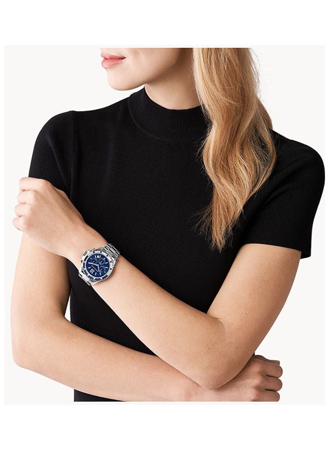 Michael Kors Women's Stainless Steel Chronograph Wrist Watch MK7237B  - Image 5