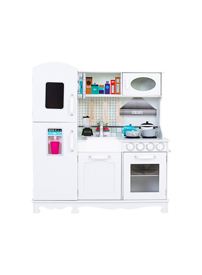 XIANGYU - Kids Stylish Modular Kitchen Set's And Role Play Wooden Kitchen 95x30x103cm - Image 1