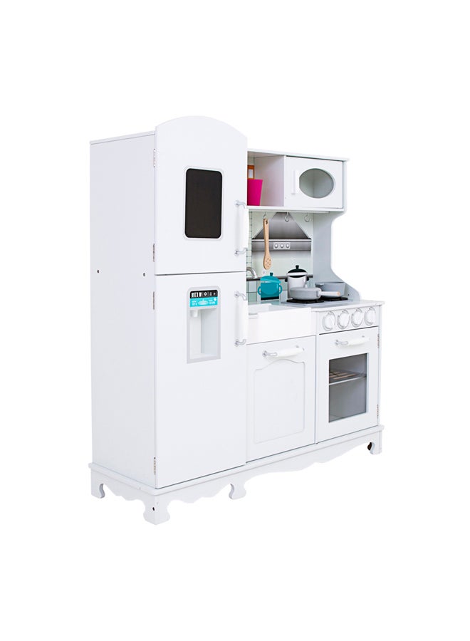 XIANGYU - Kids Stylish Modular Kitchen Set's And Role Play Wooden Kitchen 95x30x103cm - Image 1