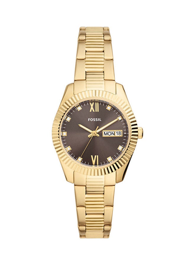 FOSSIL - Women's Stainless Steel Analog Wrist Watch ES5206 - Image 1
