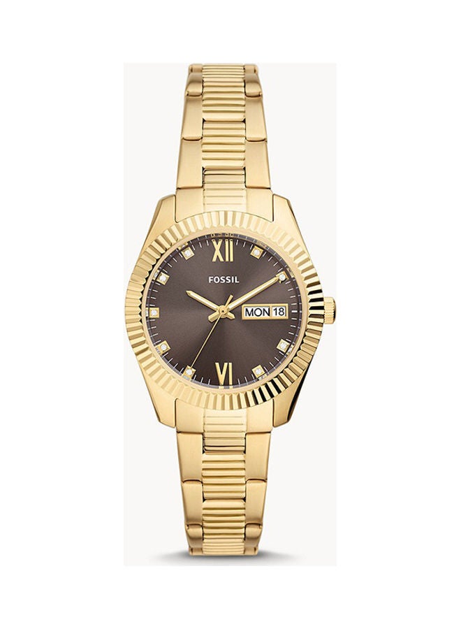 FOSSIL - Women's Stainless Steel Analog Wrist Watch ES5206 - Image 1