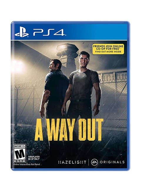 A Way Out Ea Region 2 - action_shooter - playstation_4_ps4