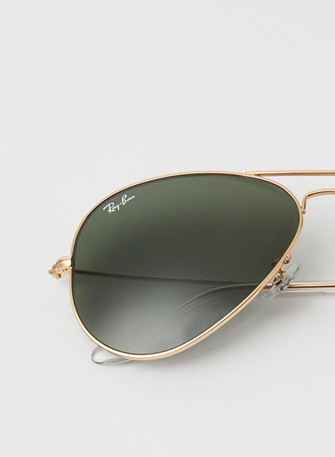 Full Rim Aviator Sunglasses - 0RB3025 - Lens Size: 58 mm - Gold/Arista - v1664356919/N10997248A_7