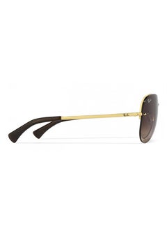 Ray-Ban Aviator Sunglasses - RB3449 001 - Lens Size: 59 mm - Gold  - Image 3