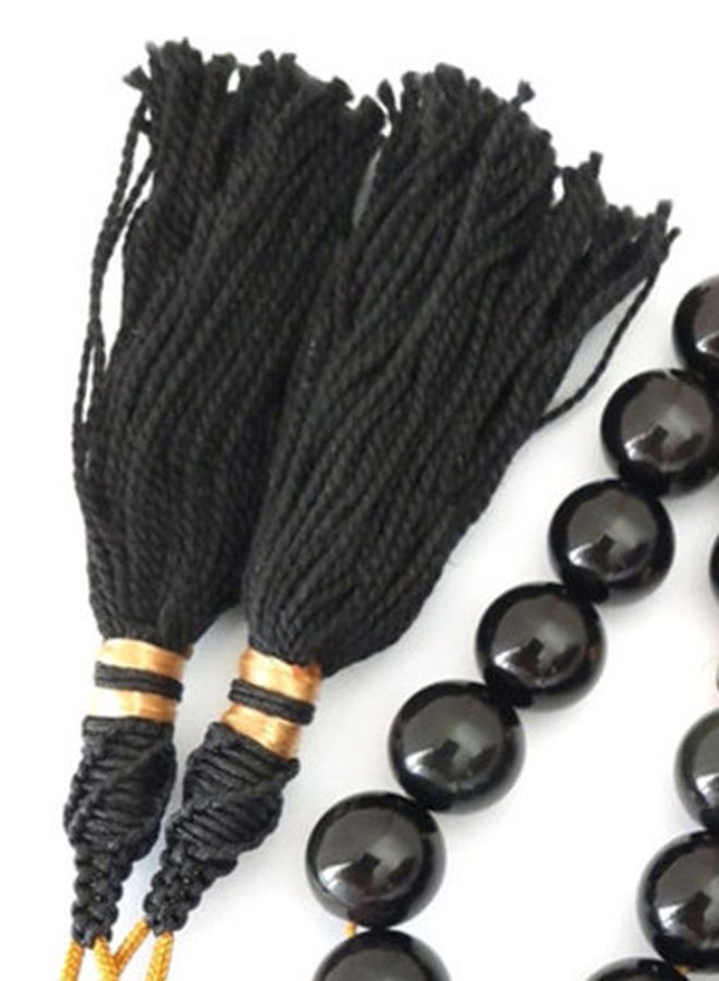Miracle Empire Natural Rare Amber Sand Prayer Beads  - Image 4