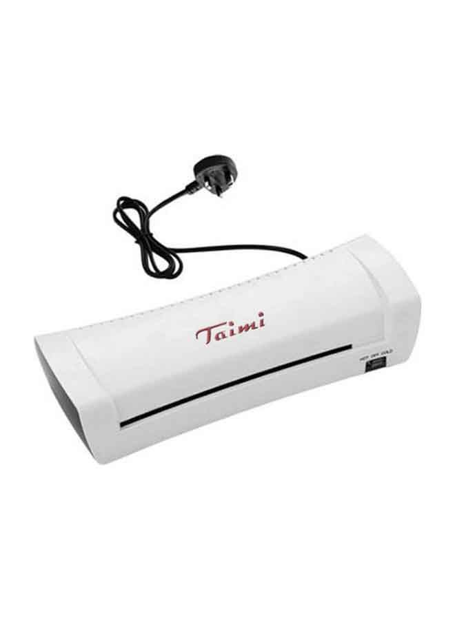 Taimi Electric Laminator Machine White - Image 1