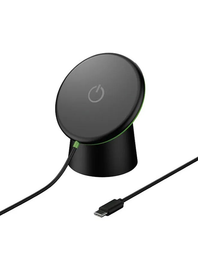 Goui - Omni Qi 15W Magnetic Wireless Charger with Multi-Angle Rotation – Cable-Free Charging for Qi-Enabled Smartphones, Supports Apple & Samsung Quick Charging - Black - Image 1