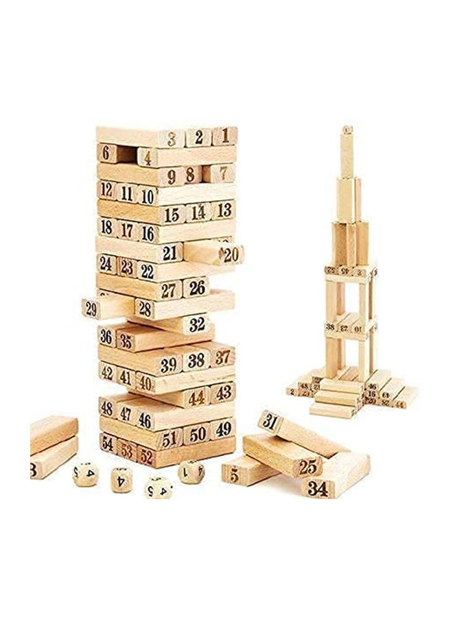 Generic - Educational Tower Building Blocks Action Reflex Games - Image 1