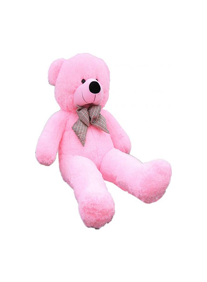 null - Huge And Soft Teddy Bear Plush Soft Stuffed Toy With Neck Bow For Kids - Image 1