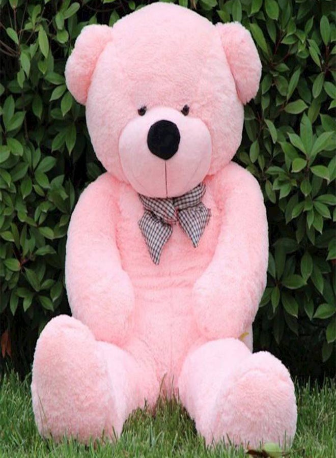 null - Huge And Soft Teddy Bear Plush Soft Stuffed Toy With Neck Bow For Kids - Image 1