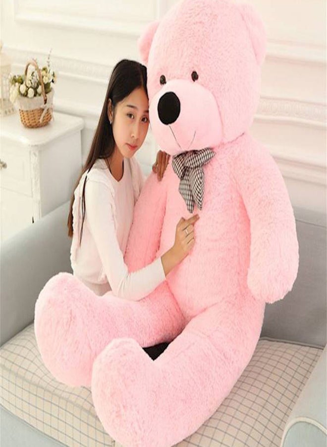 null - Huge And Soft Teddy Bear Plush Soft Stuffed Toy With Neck Bow For Kids - Image 1