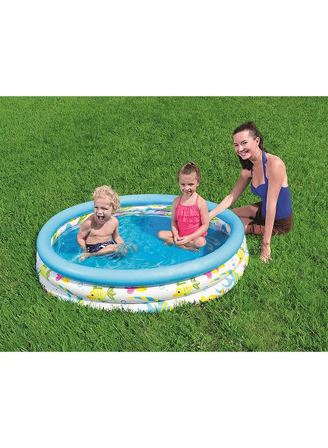 Bestway Coral Inflatable Swimming Pool Float for Boys and Girls 102x25cm