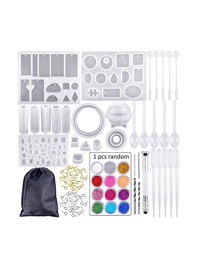 94-Piece Handcrafting Jewelleries Making Casting Silicone Mold Tool Set - Image 1
