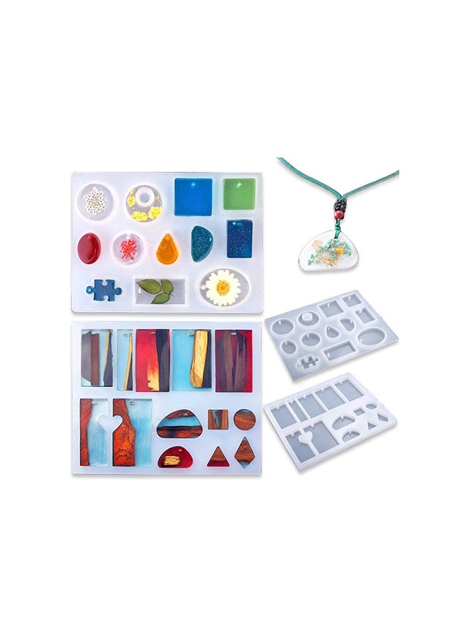 94-Piece Handcrafting Jewelleries Making Casting Silicone Mold Tool Set - Image 2