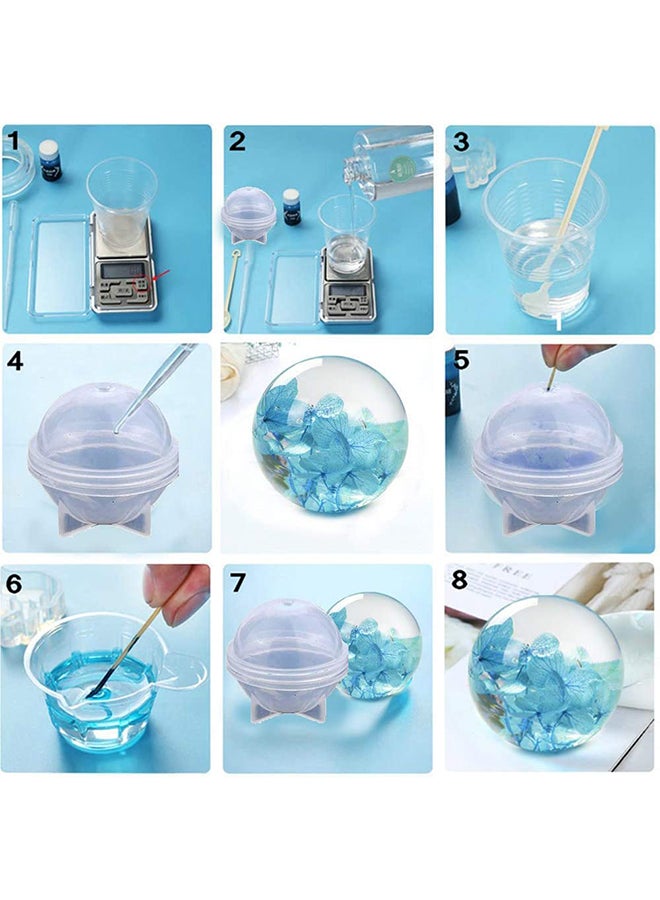 94-Piece Handcrafting Jewelleries Making Casting Silicone Mold Tool Set - Image 4