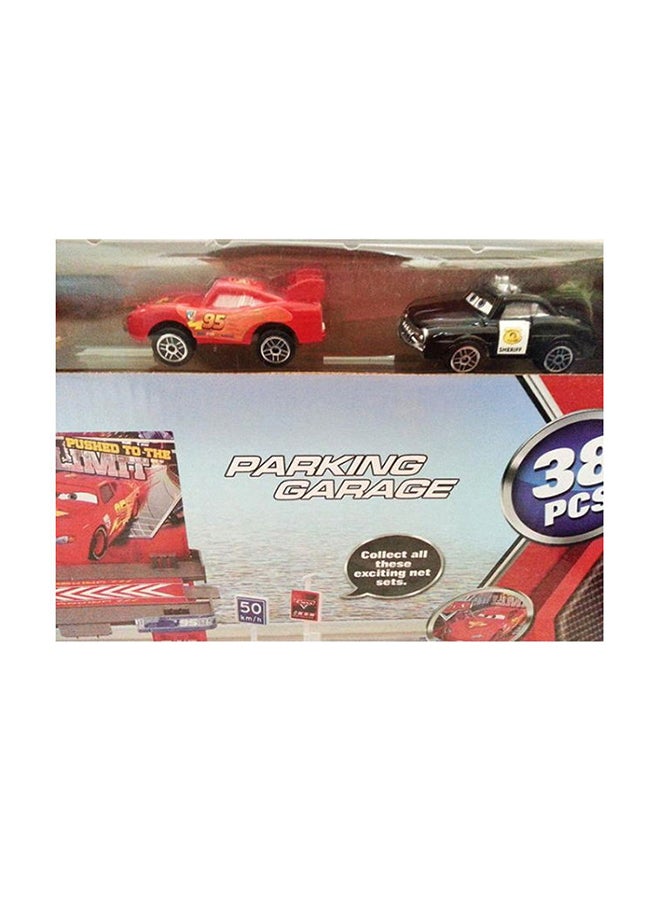 29-Piece Car Racing Track Parking Garage Lightweight Game Play Set For Boys - Image 5