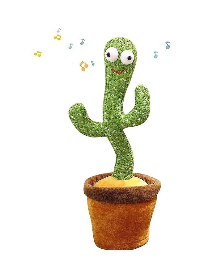 FurStar - Dancing Cactus Plush Stuffed Toy With Music And Lights 29cm - Image 1