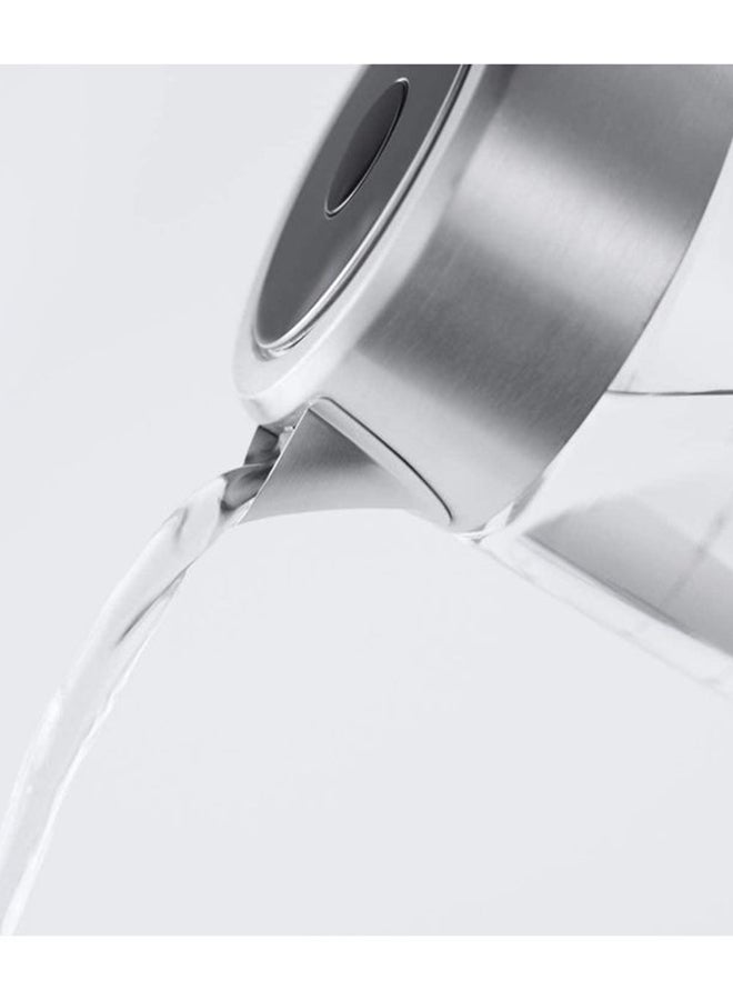 Russell Hobbs Illuminating Glass Electric Kettle With Auto Shut Off & Removable Mesh Filter, Compact & Powerful Stainless Steel Kettle for Home and Office Use 0.8 L 2200 W 24191 / 24191GCC Silver/Clear/Black  - Image 4