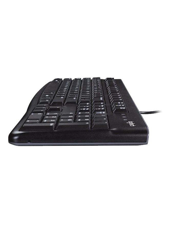 Logitech Mk120 Wired Keyboard And Mouse For Pc - 920-002562 black