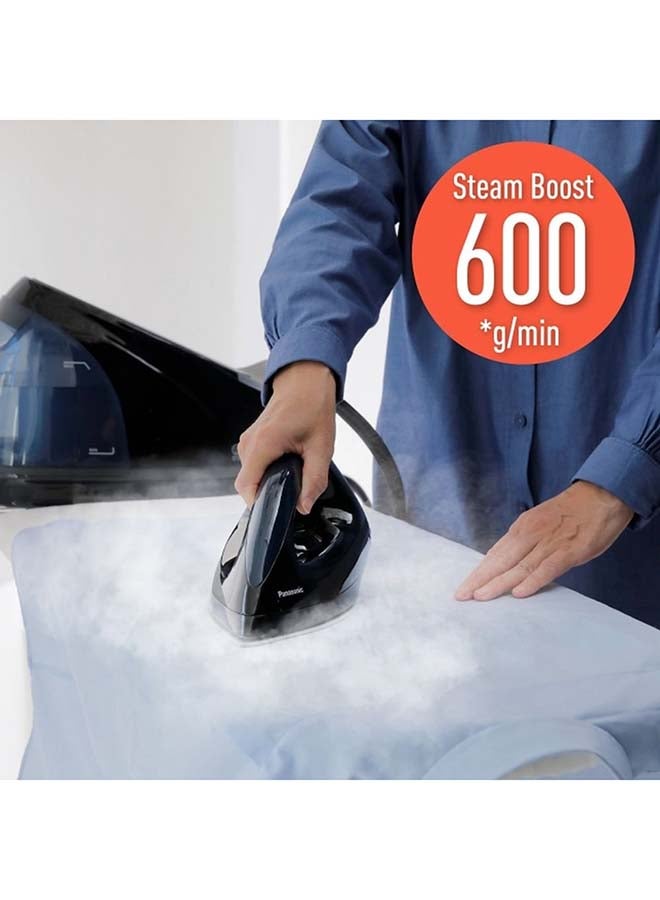 Panasonic Steam Generator Dual Boiler 1.8 L 2400 W NI-GT200ATH Black/Blue  - Image 2