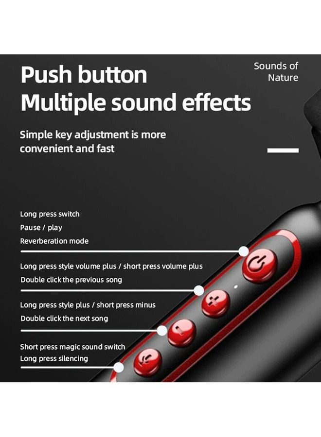 Lenovo Thinkplus M1 Wireless Handheld Microphone HiFi Professional Mobile Phone Live Sound Card Portable Karaoke Speaker KTV  - Image 5