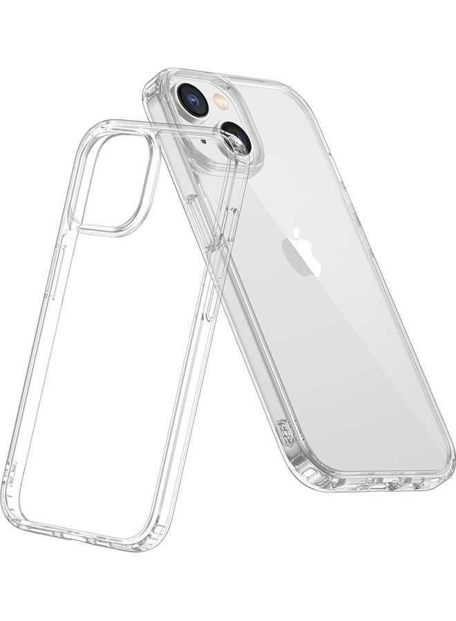 JOYROOM Transparent Case Anti-Yellowing Military,Ultra-Thin,Shock Absorption Anti-Scratch Protective Phone Case Back Cover For Apple iPhone 14 6.1 Inch Clear - Image 2