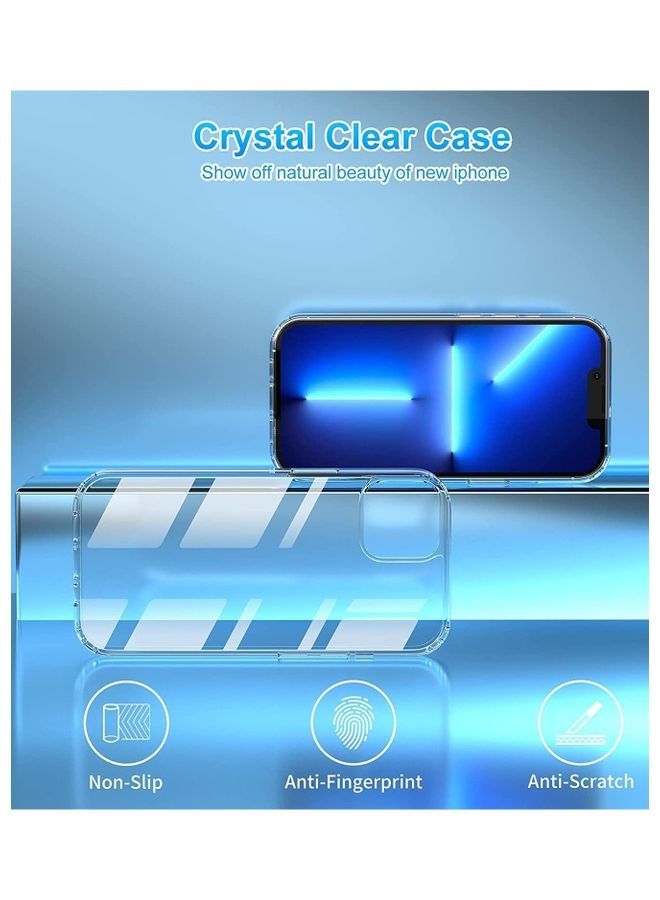 JOYROOM Transparent Case Anti-Yellowing Military,Ultra-Thin,Shock Absorption Anti-Scratch Protective Phone Case Back Cover For Apple iPhone 14 6.1 Inch Clear - Image 5