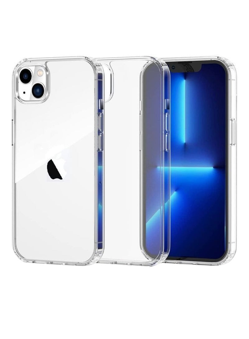 JOYROOM Transparent Case Anti-Yellowing Military,Ultra-Thin,Shock Absorption Anti-Scratch Protective Phone Case Back Cover For Apple iPhone 14 6.1 Inch Clear - Image 1