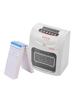 DOYO LED Display Electronic Time Clock Printing White  - Image 1