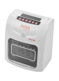 DOYO LED Display Electronic Time Clock Printing White  - Image 3