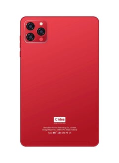 C idea 5G Android Tablet CM813 Pro 8 Inch Zoom Supported Smart Tab with Quad Core CPU Bluetooth Wifi Silicon Protective Case cover (Red)  - Image 3