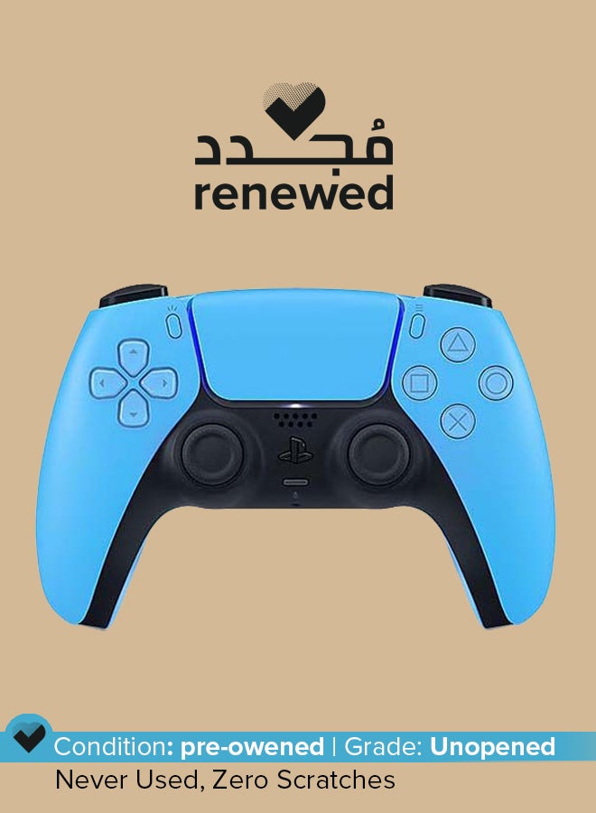 Sony Renewed - Dualsense Wireless PS5 Controller- StarLight Blue - Image 1