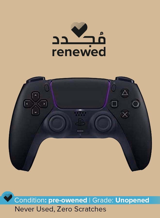 Sony Renewed - Dualsense Wireless PS5 Controller Midnight Black - Image 1