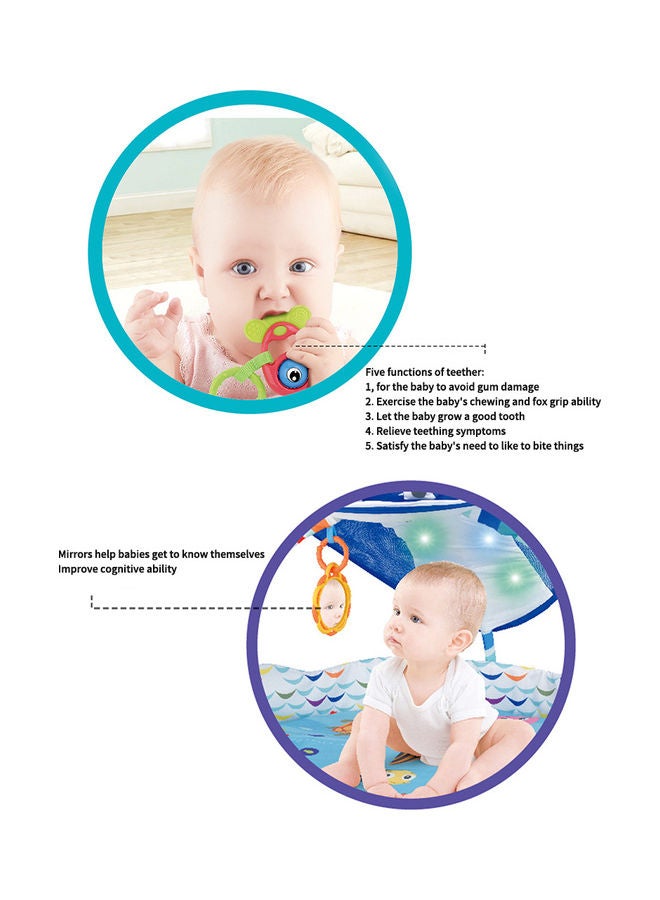 Kidle Baby Activity Mat Foldable Infant Gym Playmat With Crawling Blanket Play 92*80*60cm - Image 4