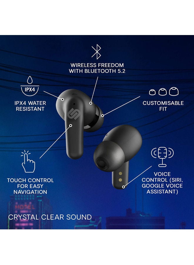 Urbanista Seoul Wireless Earbuds Midnight Black  - Image 2