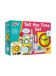 Galt Toys Tell the Time Set Learn To Tell The Time Clock Ages 5 Years Plus Learning & Education Science Kits 23x5x17cm  - Image 1