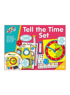 Galt Toys Tell the Time Set Learn To Tell The Time Clock Ages 5 Years Plus Learning & Education Science Kits 23x5x17cm  - Image 2