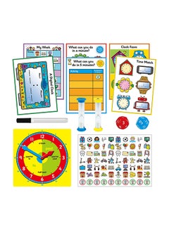 Galt Toys Tell the Time Set Learn To Tell The Time Clock Ages 5 Years Plus Learning & Education Science Kits 23x5x17cm  - Image 3